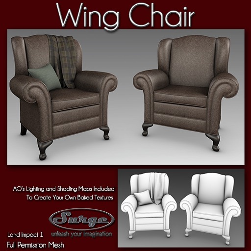 (Surge) Wing Chair