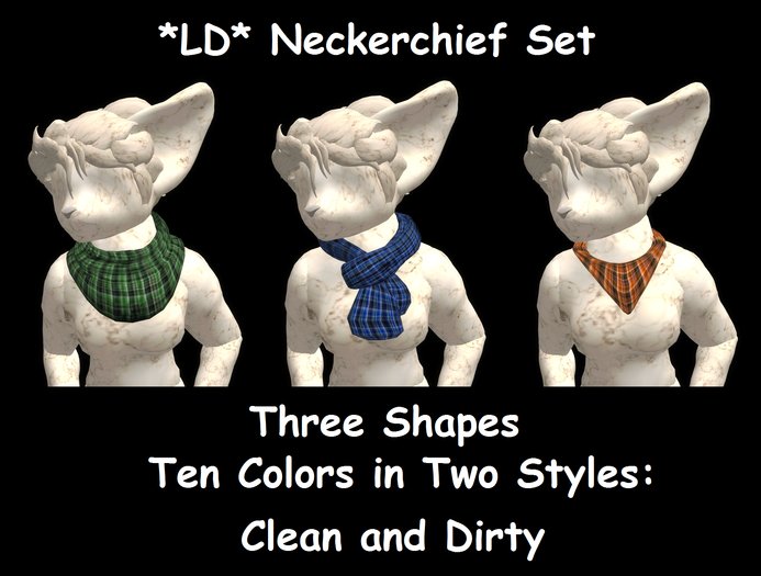 *LD* Neckerchief Set (Plaid Set 1)