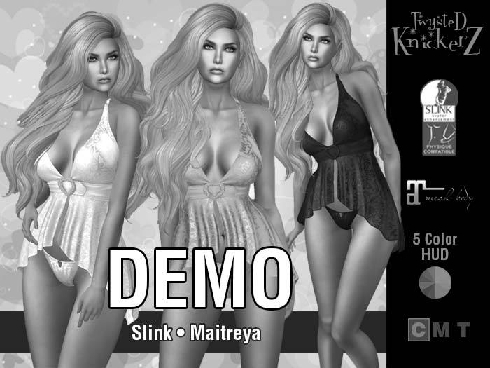 ::TK:: Diamond Heart Valentines Lingerie - DEMO