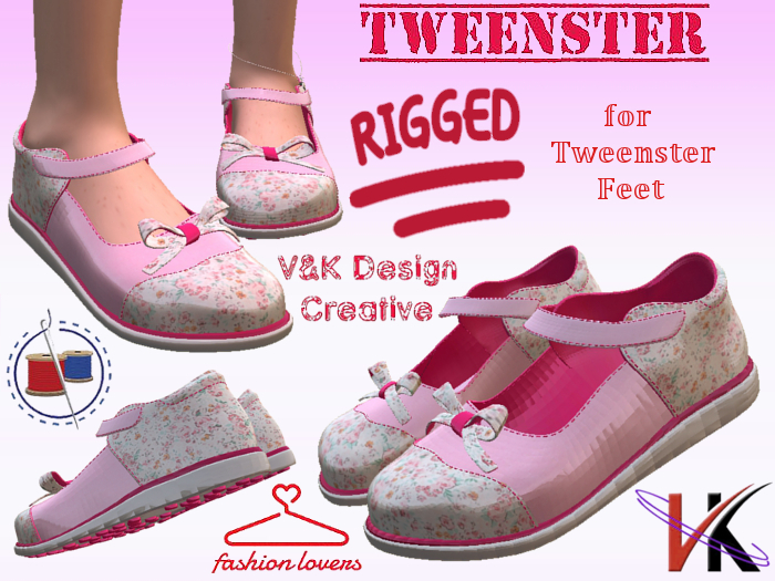 V&K Design *Rigged* Tweenster Larissa Shoe