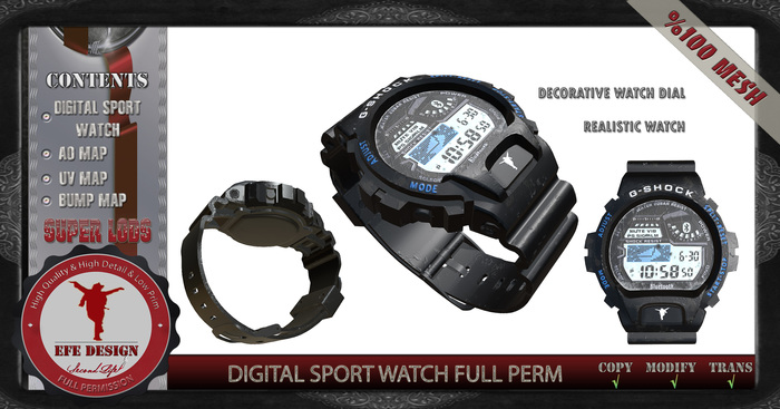 Sport Watch Full Perm / Efe Design