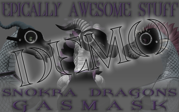 ~EAS~ snokra dragons gas-mask  -DEMO-