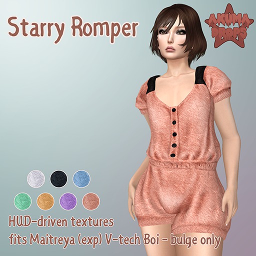 [Akuma Drops] Starry Romper