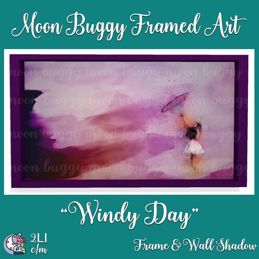 Moon Buggy Art - Windy Day