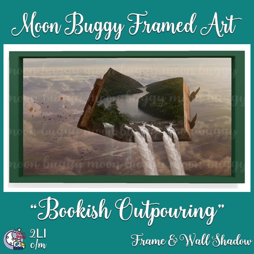 Moon Buggy Art - Bookish Outpouring