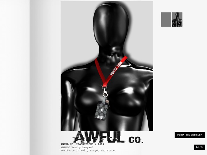 AWFUL. : Venchy Lanyard Rouge Boxed