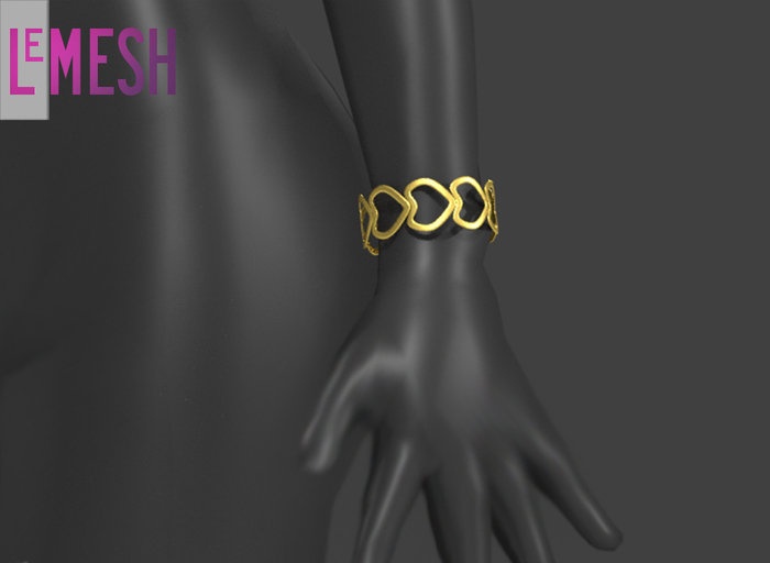 LeMESH -Heart Bracelet