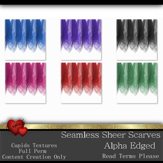 Seamless Sheer Scarfs textures