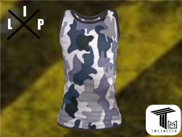 **LIP  camo2 TANKTOP >MM< Display