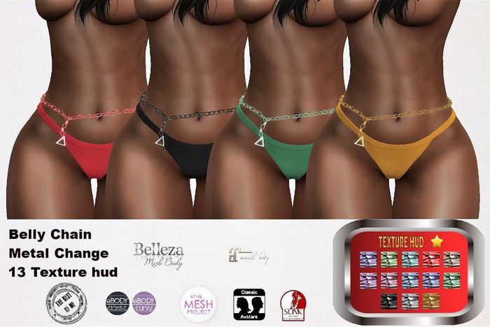 Belly Chain Metal Change 13 Texture hud