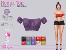 Hedex Top With Hud Flowers 3