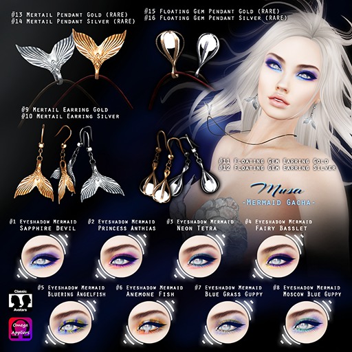 !Musa! #6 Eyeshadow Mermaid Anemone Fish