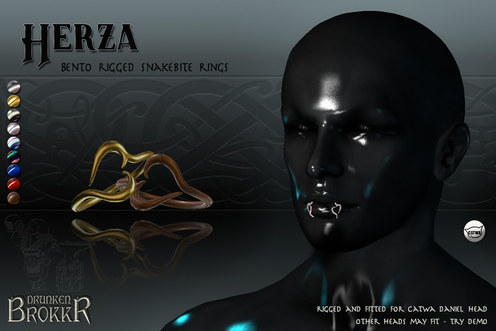 [DB] Herza Piercing Set - copy [ATTACH]