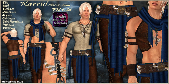 Karrul FM Set T.E.D. /BRW_Blue