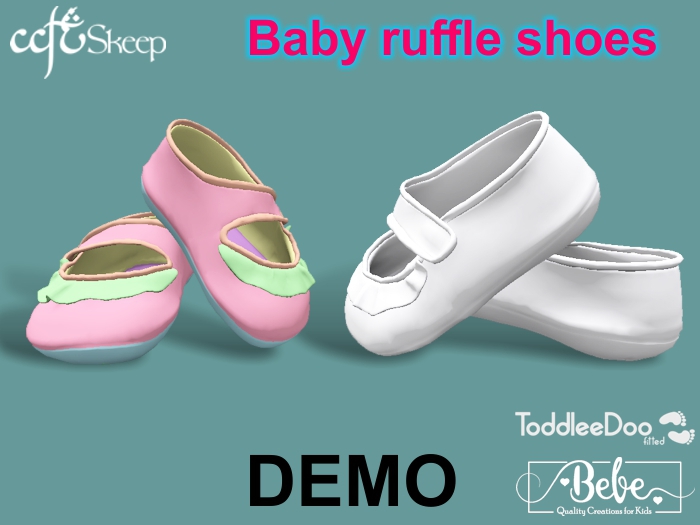 Skeep - Baby ruffle shoes - DEMO