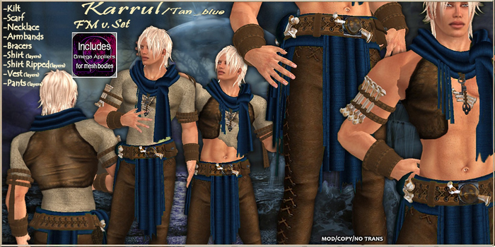 Karrul FM Set T.E.D. /TAN_Blue