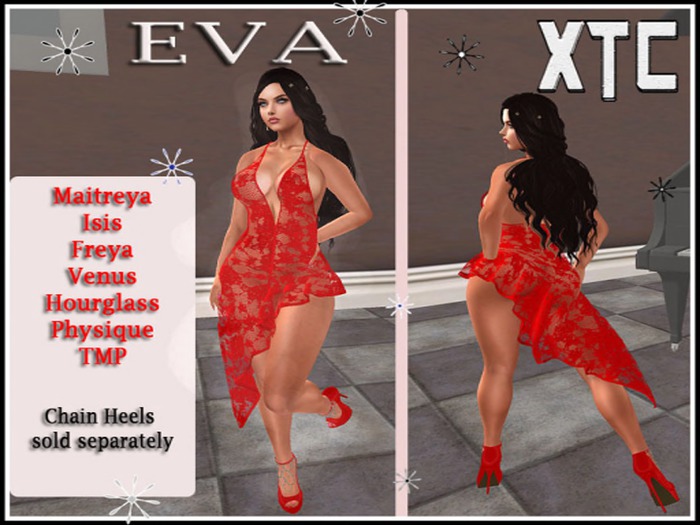 XTC Eva Red Sensual Dress