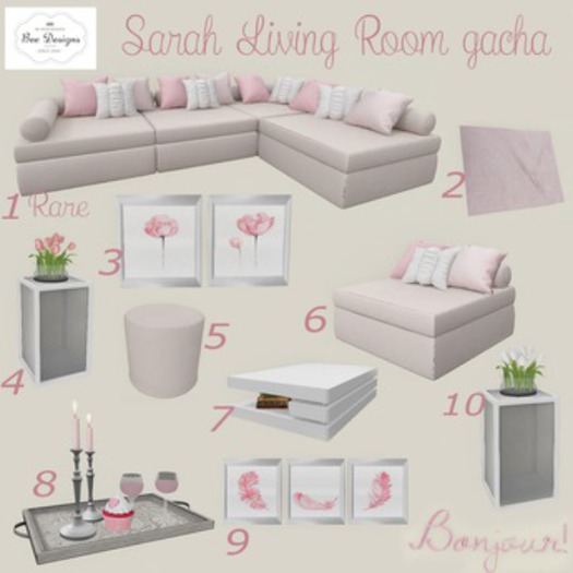 Bee Designs Sarah Living Room gacha 2