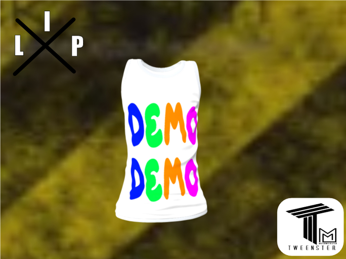 **LIP TANKTOP DEMO>MM< Display