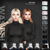 Wasabi // Peyton Mesh Hair - B&W