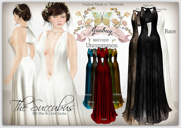 *{Junbug}* The Succubus in Night Fur - L RARE