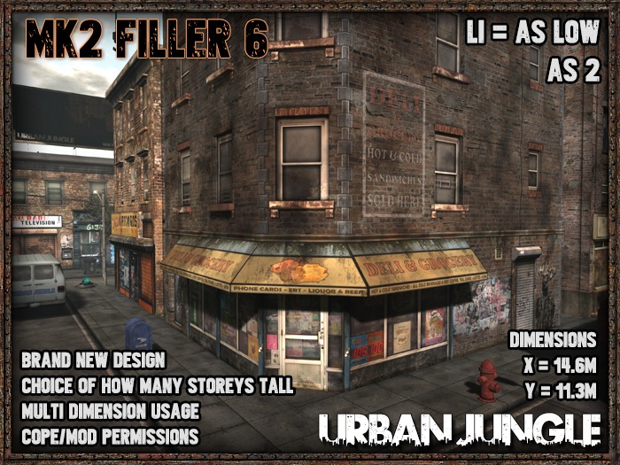 MK2 CITY FILLER 6 - URBAN JUNGLE