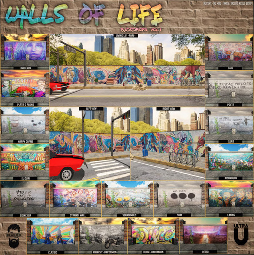 Box Living RARE  Walls Of Life - The Bearded Guy