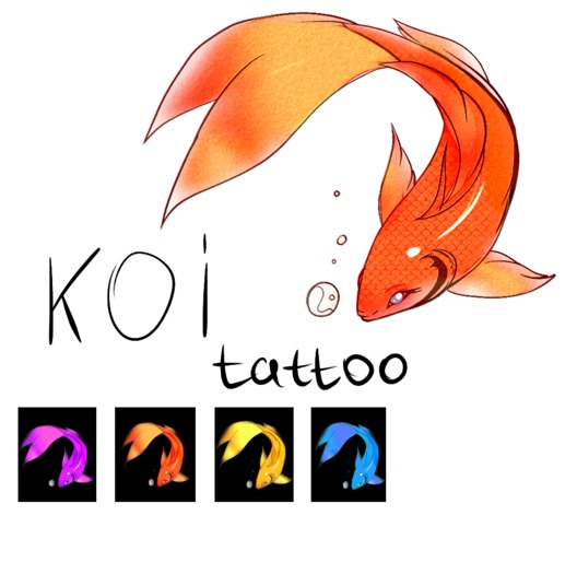 Lucky Koi! ` tattoo [Maitreya]