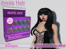 Aveda Hair With Hud Pastels