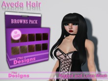 Aveda Hair With Hud Browns