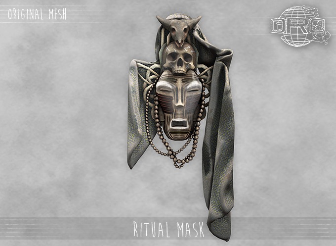 -DRD- Voodoo Shoppe - Ritual Mask