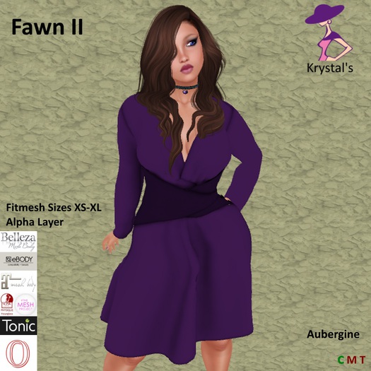 [KS] Fawn II in Aubergine (boxed)