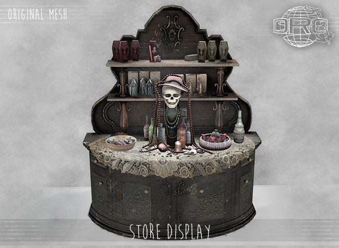 -DRD- Voodoo Shoppe - Store Display