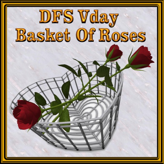 DFS Vday Basket Of Roses Texture
