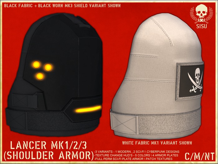 SISU\\ LANCER Shoulder Armor
