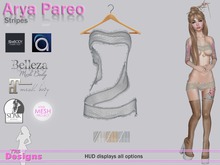 Arya Pareo With Hud Stripes