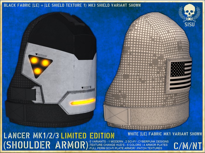 SISU\\ LANCER Shoulder Armor [Limited Edition]