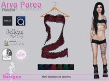 Arya Pareo With Hud Flowers