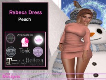 Rebeca Dress Peach