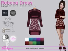 Rebeca Dress With Hud Laced