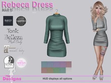 Rebeca Dress With Hud Knit 5