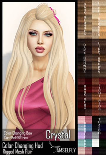 *~*Damselfly*~*Crystal Non-Rigged Mesh 413 RARE