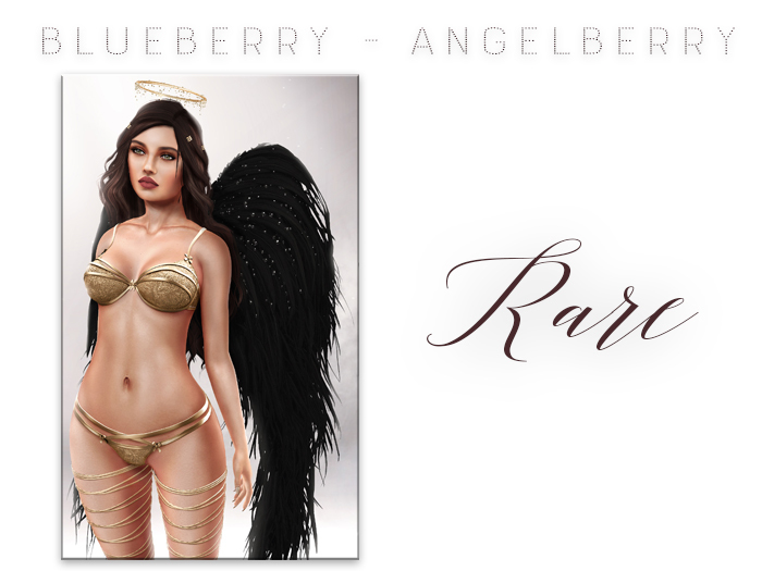 Blueberry - Angelberry - Full Set  Shine - Maitreya - wings RARE