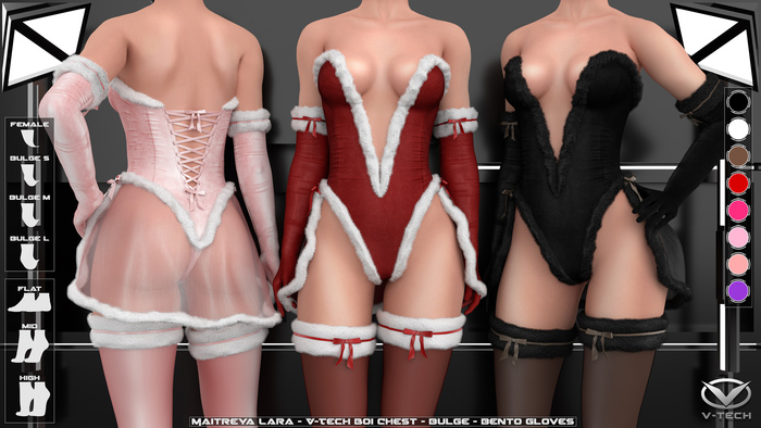 [V-Tech]Evie[FATPACK] (Female/Bulge)