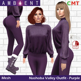 [AF] Mesh Nashoba Valley Outfit - Purple (BOXED)