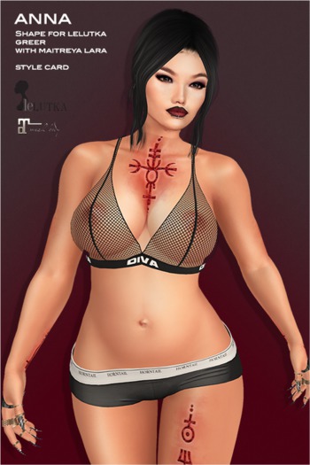 [Choko.Vanille] [.2.] Anna - SHAPE  Lelutka Greer - DEMO