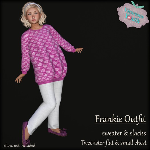 {V*Y} Frankie Outfit - Pink Hearts