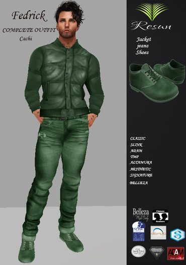 Res_Fedrick Complete Outfit cachi