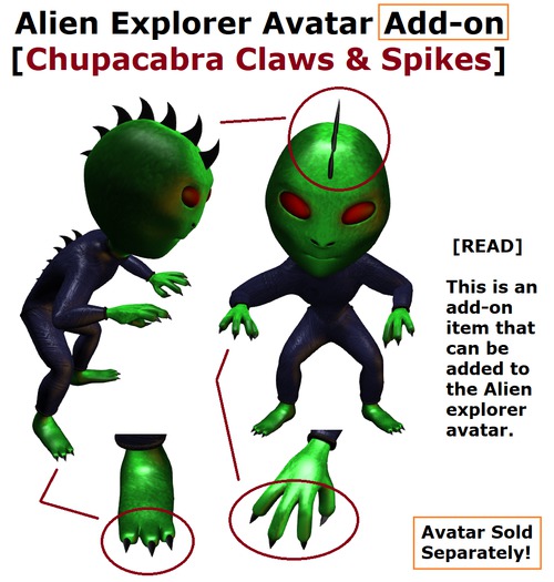 [D.G.C.] Alien Explorer V.2 - Claw Addon - {BOXED}