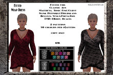 Fitted Wrap Dress